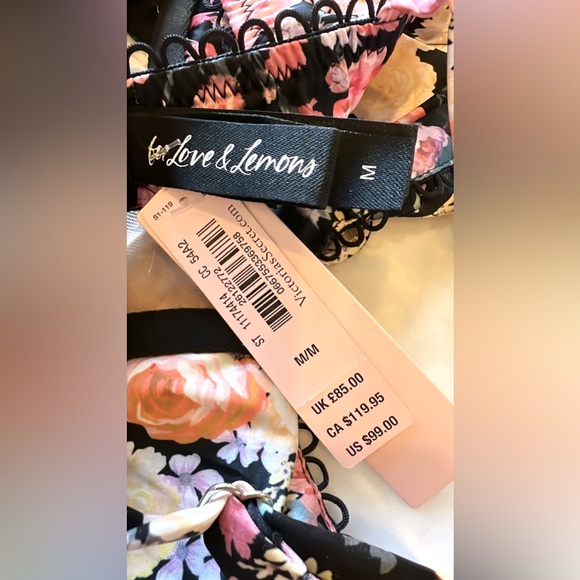 For Love & Lemons Black Gardenia Bustier - Picture 11 of 11